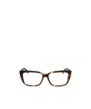Max Mara Tortoiseshell-effect Optical Glasses In Black
