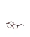 Max Mara Tortoiseshell-effect Optical Lenses In Black