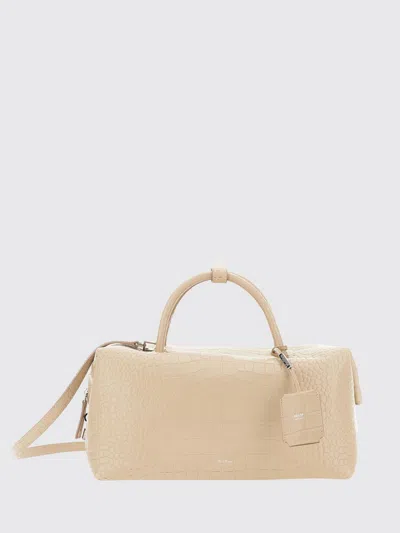 Max Mara Tote Bag Woman Color Gnawed Blue In Yellow