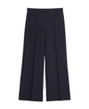 Max Mara Totem Straight Leg Casual Pants In Black