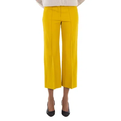 Max Mara Totem Wide-leg Ankle Pants, Brand Size 40 ( Us Size 6 )