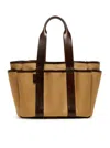 Max Mara Brown Garden Tote Bag In Brown