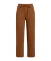 Max Mara Track Pants In Brown