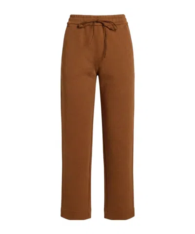 Max Mara Track Pants In Brown