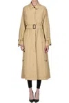 Max Mara Trafoi Padded Trench Coat In Neutral
