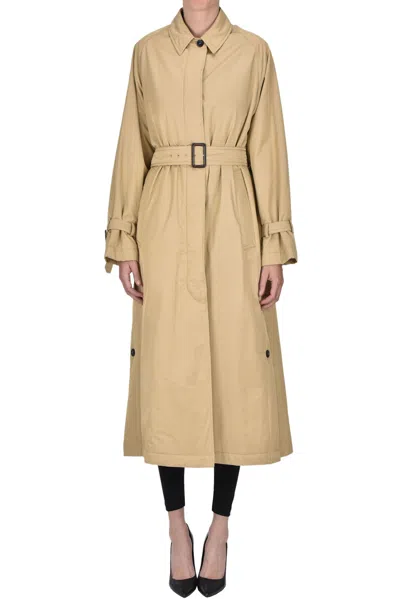 Max Mara Trafoi Padded Trench Coat In Neutral