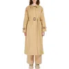 MAX MARA WEEKEND MAX MARA TRAFOI REVERSIBLE WATER REPELLENT TRENCH COAT