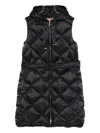 Max Mara Tregil Gilet In Black