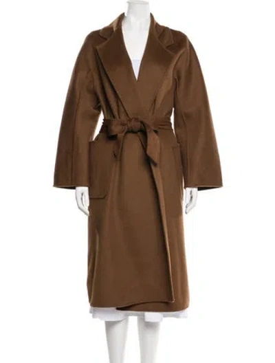 Pre-owned Max Mara Trench Coat In Brown