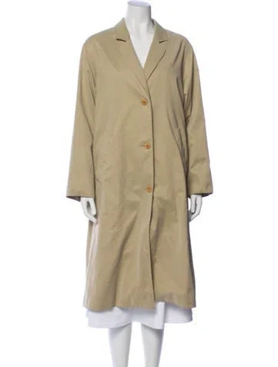 Pre-owned Max Mara Trench Coat In Brown