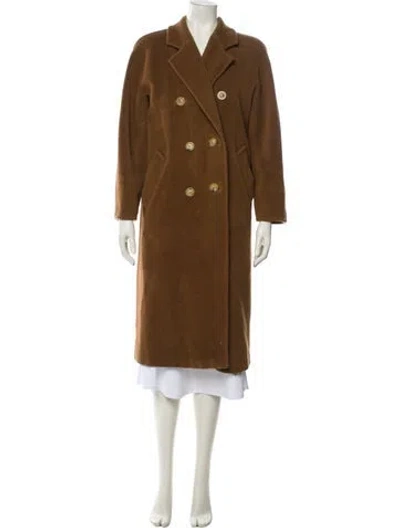 Pre-owned Max Mara Trench Coat In Brown