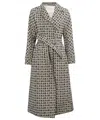Max Mara Trench Coat In Gray