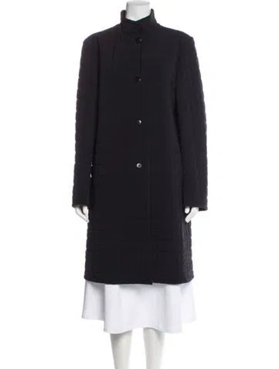 Pre-owned Max Mara Trench Coat In Gray