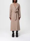Max Mara Trench Coat  Woman Color Beige In Neutral