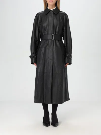 Max Mara Coat  Woman Color Black In Schwarz