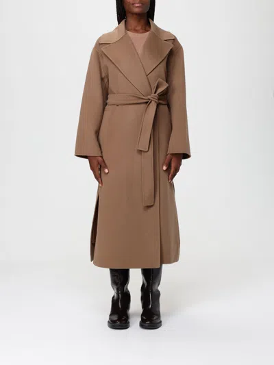 Max Mara Trench Coat  Woman Color Brown