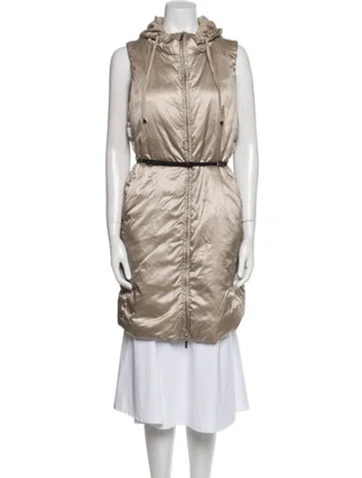 Pre-owned Max Mara Trench Coat In Neutral