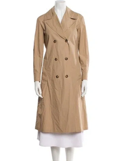 Pre-owned Max Mara Trench Coat In Neutral