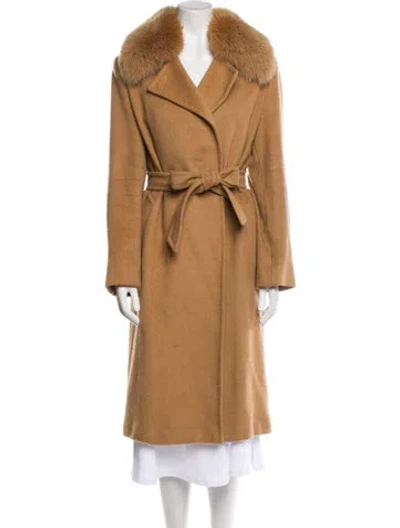 Pre-owned Max Mara Trench Coat In Neutral