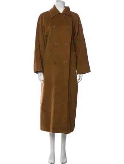 Pre-owned Max Mara Trench Coat In Neutral