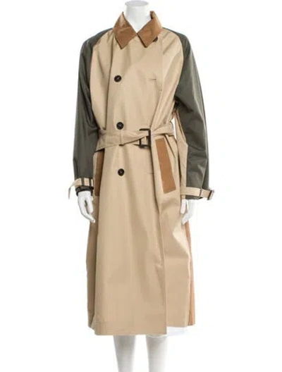 Pre-owned Max Mara Trench Coat In Neutral