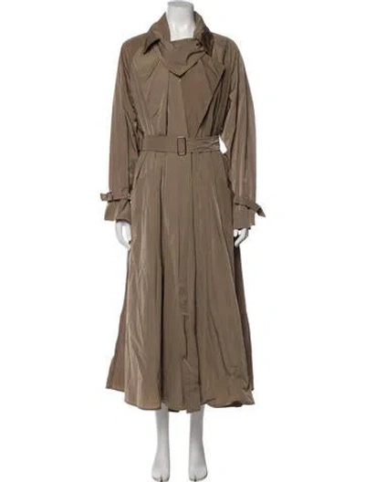 Pre-owned Max Mara Trench Coat In Neutral