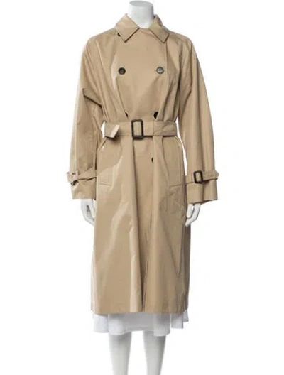 Pre-owned Max Mara Trench Coat In Neutrals
