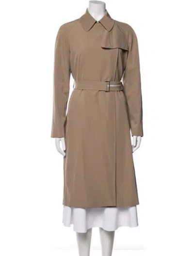 Pre-owned Max Mara Trench Coat In Neutrals