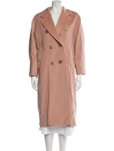 Pre-owned Max Mara Trench Coat In Pink