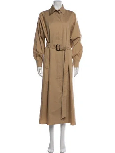 Pre-owned Max Mara Trench Coat W/ Tags In Neutrals