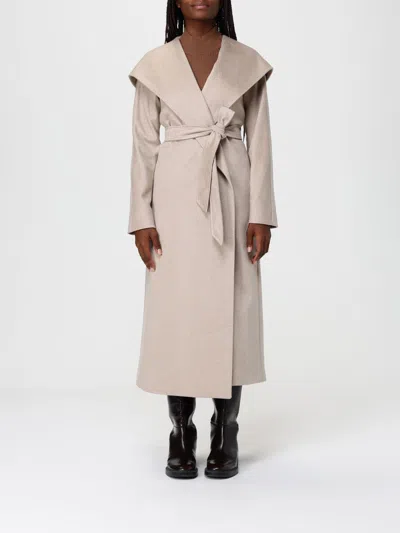 Max Mara Trench Coat Woman  Studio In Animal Print