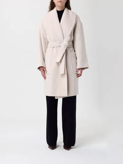 Max Mara Trench Coat Woman  Studio In Neutral