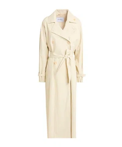 Max Mara Trench Coats In Nude