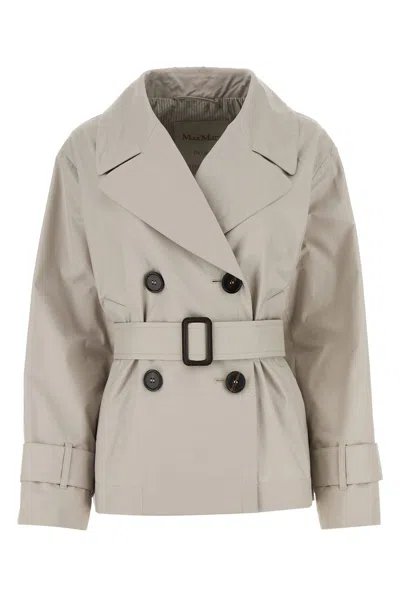 Max Mara Trench Jtrench-36 Nd  Female In Neutral