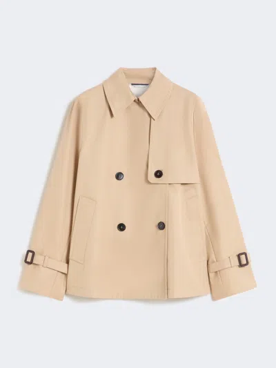 Max Mara Trench Woman Beige In Neutral