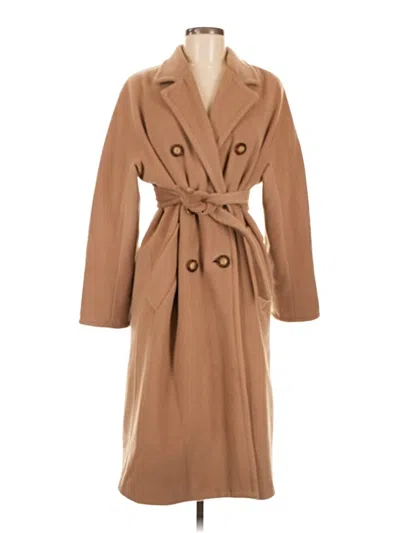 Pre-owned Max Mara Trenchcoat In Brown