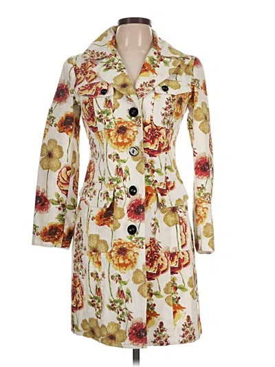 Pre-owned Max Mara Trenchcoat In Orange