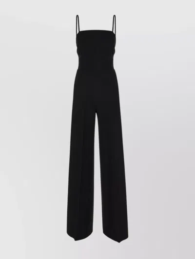 MAX MARA TRIACETATE BLEND JUMPSUIT ADJUSTABLE LACES