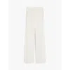 Max Mara Jersey Pants In White