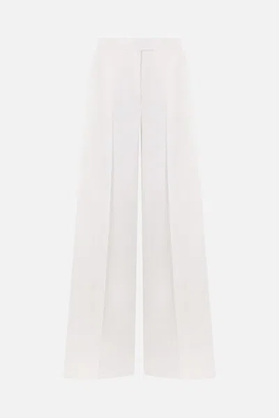 Max Mara Trousers In White