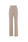 Max Mara Women Turbigo Wool, Mohair And Silk Pants