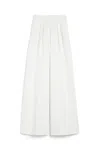 Max Mara Chenzia Trousers White In White