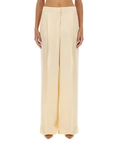Max Mara Trousers In Neutral