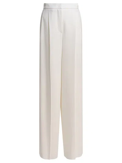 Max Mara Trousers In White