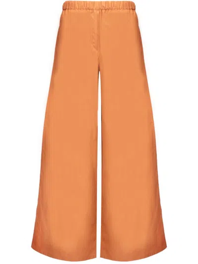 Max Mara Trousers In Orange