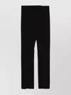 Max Mara Trousers Ankle-length Satin Stripe In Blue