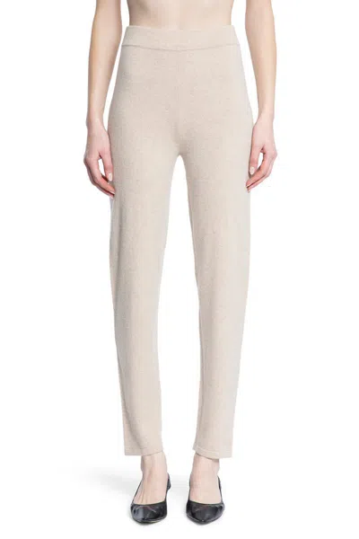 Max Mara Trousers In Beige