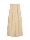 Max Mara Avoriaz Cotton Double Canvas Wide Pants