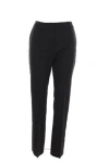Max Mara Womens Black Nepeta Straight-leg High-rise Stretch-wool Trousers In Black