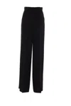 Max Mara Tailored Straight Leg Trousers In Black
